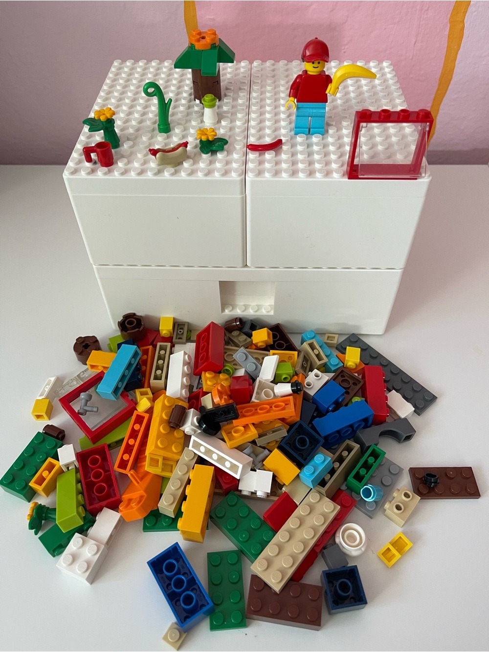 LEGO BYGGLEK IKEA Storage Boxes (retired) and Mixed Bricks - Picture 2 of 5